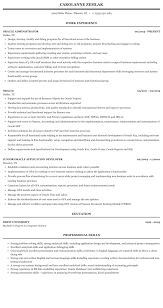 oracle resume sample mintresume