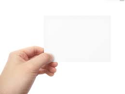 Or, use our online business card design tool to start from scratch and add your own logo, text, and images right from. Blank Business Card In Hand Psdgraphics