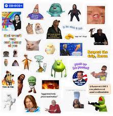 meme sticker pack 2 sticker by lauren53103 meme stickers phone case memestickersphonecase decorate and personalize laptops stickers cikartma ajandalar