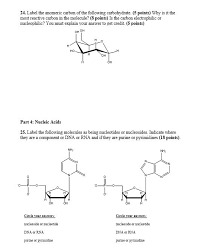 The epimeric carbon in the anomers is called anomeric carbon. Solved 24 Label The Anomeric Carbon Of The Following Car Chegg Com