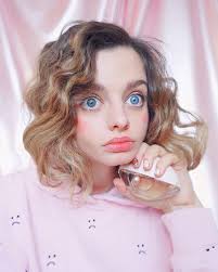 AI-generated Black Flower Nose Image