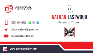 This is probably one of the most important forms you can have in place as a personal trainer because it is an opportunity to make a great impression on a new client. White And Maroon Fitness Trainer Business Car Template Postermywall