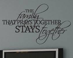 There is no more beautiful sight in all this world than to see a family praying together. Prays Together Etsy