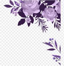 Checkbox checked color in css · box round corner css · select html stop blue border . Ftestickers Watercolor Flowers Border Corner Purple Watercolor Flowers Border Png Free Png Images Toppng