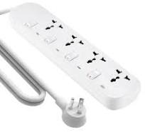 4 Electrical Wall Socket 2 Gang Switch Socket for Home Use