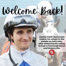 Asmussen remarkably began getting back