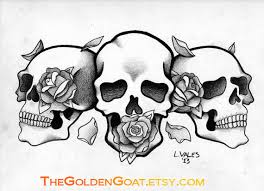 Evil tattoo designs ideas meanings images. See No Evil Hear No Evil Speak No Evil Skull Designs