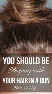 Pin By Melissa Aulds Family Busin On Hair Bun Hairstyles Sleep Hairstyles Hair Hacks