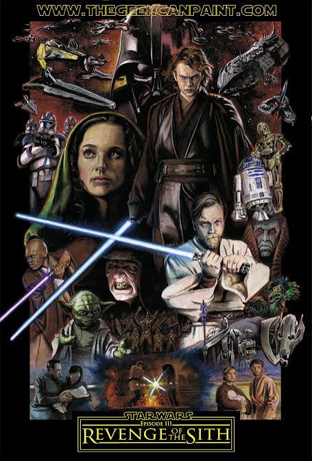 Star Wars, Episode Three: Revenge of the Sith by TheGeekCanPaint on  DeviantArt