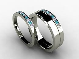 Wedding Band Set Titanium Ring Blue Diamond By Torkkelijewellery 2 270 00 Matching Wedding Rings Wedding Rings Titanium Wedding Rings