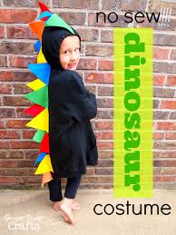 No Sew Dinosaur Costume Tutorial Sew Halloween Costume Halloween Costumes For Kids Diy Halloween Costumes For Kids
