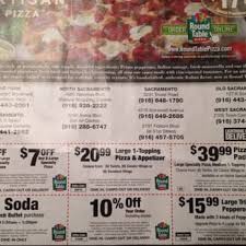 Round Table Pizza Coupon Code Online