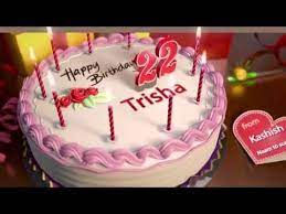 Happy Birthday Trisha By Kashish Gupta