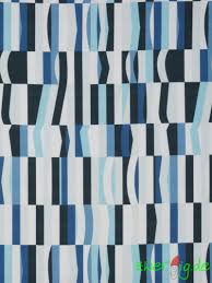 lillestoff french terry stoff sommer sweat zadar weich blau gemustert bio baumwolle 0 5m zadar terry french terry