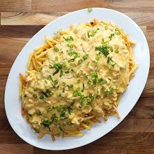 Jalapeno Popper Chicken Fries Cooking Tv Recipes Recipe Jalapeno Popper Chicken Loaded Fries Recipe Loaded Fries