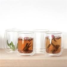 Set Of 4 Double Wall Glasses Kmart Glassware Kitchen Mood Board Crockery