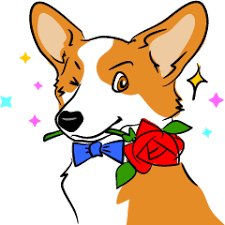 welsh corgi creators stickers kartun
