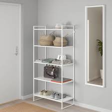 Jonaxel White Shelving Unit 80x38x160 Cm Ikea In 2020 Shelves Shelving Unit Shelf Unit