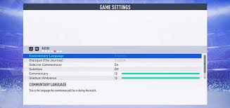 Check spelling or type a new query. Fifa 19 Game Settings Guide