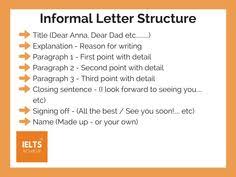 Writing to someone you know very well, such as a friend. 15 Ielts General Training Ideas Ielts Lettering Ielts Writing