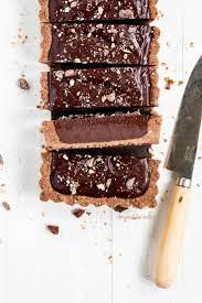 No Bake Dark Chocolate Tart Recipe Chocolate Tart Desserts Chocolate Desserts