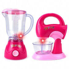 Play At Home Blender And Mixer Kitchen Appliance Play Set Bundle Cake Mixer Light And Sounds Toy Set For Kids Walmart Com Toy Kitchen Set Kitchen Blenders Battery Operated Toys