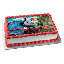 Thomas the train cake,cake thomas,thomas the tr. Thomas Friends Thomas The Tank Engine Sir Topham Hatt Birthday Balloons Gifts Edible Cake Topper Image Walmart Com Walmart Com