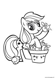 She therefore tries to warn the princess but the princess sends her to ponyville to make friends there and check the preparation of the sun festival scheduled for the next day. Print My Little Pony Applejack Stand Coloring Pages My Little Pony Coloring Coloring Pages My Little Pony Applejack