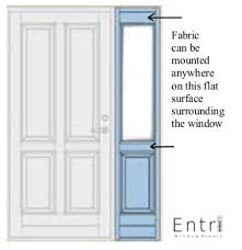 Add liners for enhanced privacy. How To Make A Modern Covering For A Sidelight Window Roots Wings Furniture Llc