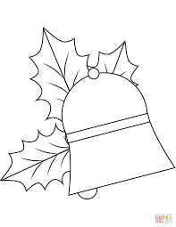 Christmas Bell Coloring Page From Jingle Bells Category Select From 28034 Printable Crafts O Printable Christmas Coloring Pages Christmas Bells Coloring Pages