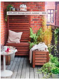 Http Www Ikea Com Gb En Catalog Products 70204923 Outdoor Storage Bench Balcony Design Balcony Decor