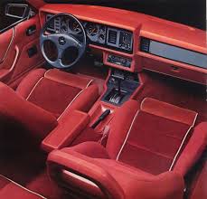 Car Interiors 1986 Ford Mustang What Were They Thinking I Mustang Interior Red Mustang Ford Mustang Interior