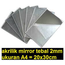 Memiliki berbentuk padat, kaca sebenarnya adalah zat cair yang suhunya sangat rendah karena susunan molekul mirip air. Acrylic Mirror Silver Akrilik Kaca Cermin Bahan Material Lembaran A4 20 X 30cm Shopee Indonesia