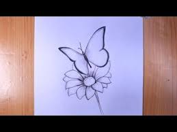 رسم بالرصاص رسم فراشة سهلة جدا بالرصاص خطوة بخطوة رسم سهل كراسات رسم تعليم الرسم youtube in 2021 cool drawings simple doodles pencil drawings