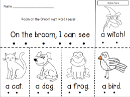 Room On The Broom Emergent Reader Cute For A Halloween Fluency Activity Room On The Broom Halloween Preschool Classroom Fun