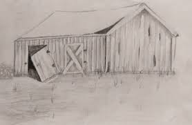 This video is to show how to draw an old barn or farm house step by step. Old Barn Pencil Drawing Judy Vandiver