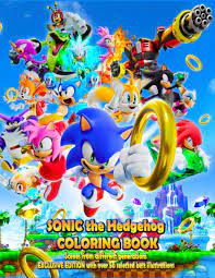 His birth is due to the war between. Sonic The Hedgehog Coloring Book Exclusive Edition With Over 50 Selected Best Illustrations Scenes From Different Generations Arun Gupta 9798552814398 Amazon Com Books