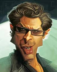 Caricature Ian Malcolm