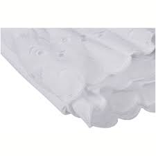 1 piece bed skirt ( only skirt drop, without platform sheets). Fresh Ideas Ruffles Eyelet Collection Bed Skirts And Shams Sold Separately Walmart Com Walmart Com