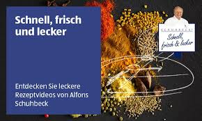 Aldi Sud Kochen Mit Alfons Schuhbeck Hauptspeisen Rezepte Schuhbeck Aldi