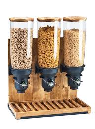 Item 3584 3 99 Madera Cereal Dispensers Cereal Dispenser Cool Kitchen Gadgets Cereal Storage