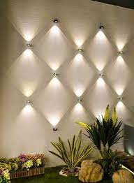 29 Beautiful Backyard Garden Lighting Ideas For Outdoor Modern Wall Decor Modern House Exterior Backyard Lighting