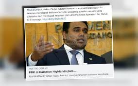 Daripada 222 kerusi parlimen yang dipertandingkan, gabungan empat parti yang membentuk harapan iaitu bersatu, pkr, pan dan dap dan menggunakan logo pkr pada pru kali ini, harapan memperoleh majoriti dan akan membentuk kerajaan pusat. Prk Cameron Highland Bn Terkejut Tapi Siap Sedia