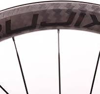 ロードバイクホイールセット 700C カーボンファイバー クイックリリース ホイール リムブレーキ 🌶 自転車用ホイールセット 18/2