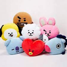 Bt21 Cushion 65cm Bts Pillow Bangtanboys Goods Plush Dolls Kids Toys Line Friends