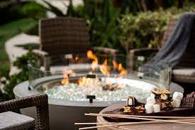 Beach is across the street and you can walk over a connecting bridge to get there easily. Try Our New Guest Rooms With Private Fire Pits Picture Of Hyatt Regency Huntington Beach Resort Spa Tripadvisor
