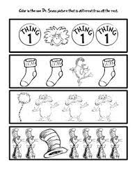Seuss coloring pages & connect the dots by educational . Dr Seuss Coloring Worksheets Teaching Resources Tpt