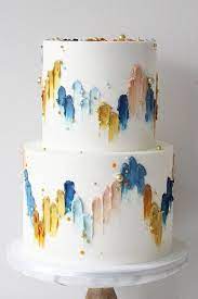 50 Beautiful Watercolor Cake Like Art Crushappy Wedding Weddingcakes Beauty Cake Sweetmeats Watercolor Color Fruit Wedding Cake Pretty Cakes Cake