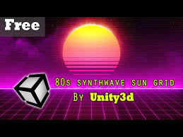 Retro 80s Synthwave Sun Grid Shader By Unity3d Simple And Free Youtube W o l f c l u b album: retro 80s synthwave sun grid shader by