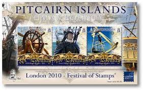 London 2010 International Stamp Exhibition Book Stamp Stamp Pitcairn Islands